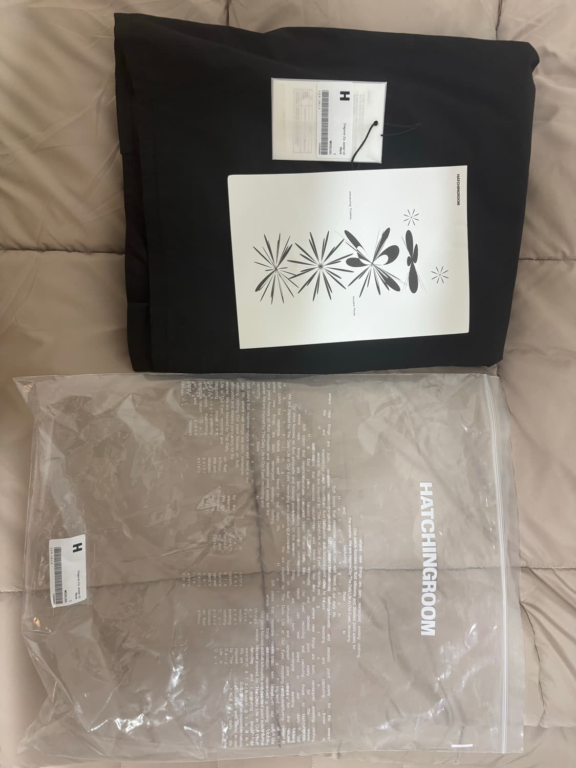 해칭룸 다이애그널 diagonal 자켓 v2 블랙 3 사이즈 상품이미지2