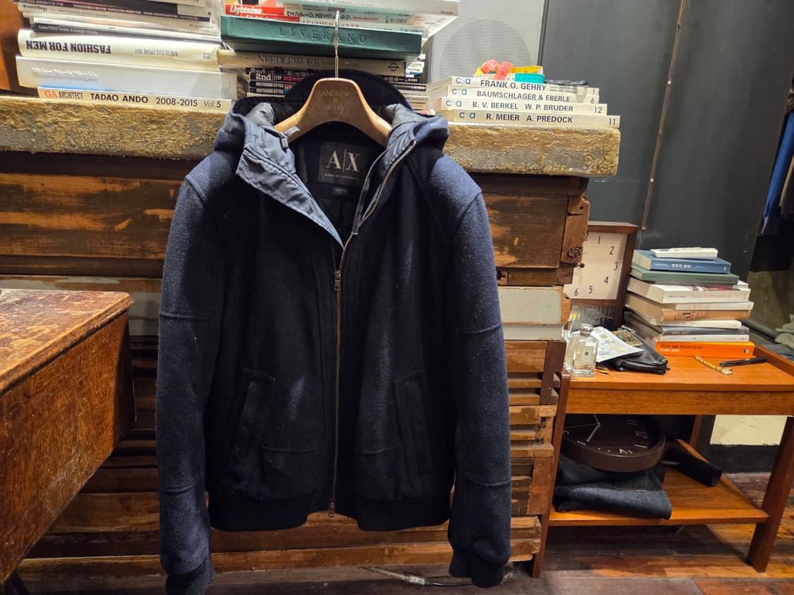 아르마니 익스체인지 후드 짚업  상품이미지2