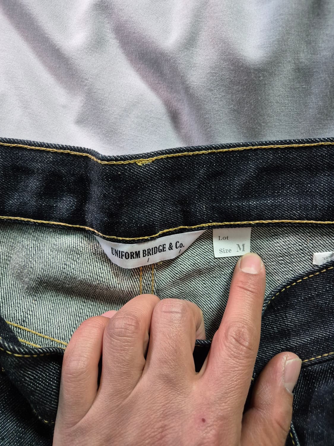 유니폼브릿지 셀비지사이즈M 상품이미지3