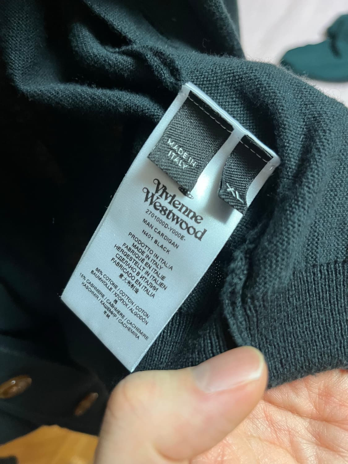 비비안웨스트우드 가디건 XL 상품이미지5