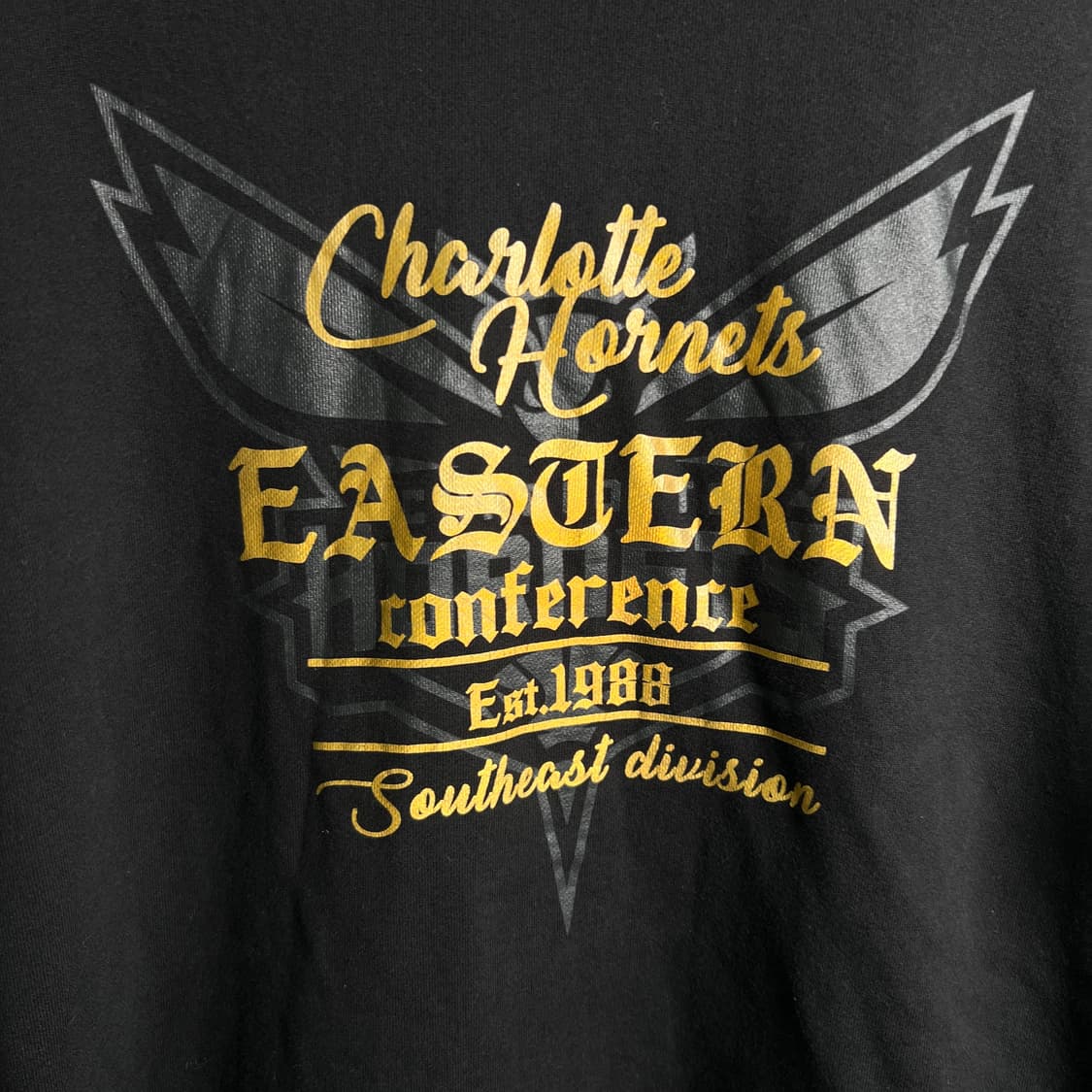 NBA 샬럿 호네츠 블랙 후드집업 L 상품이미지6