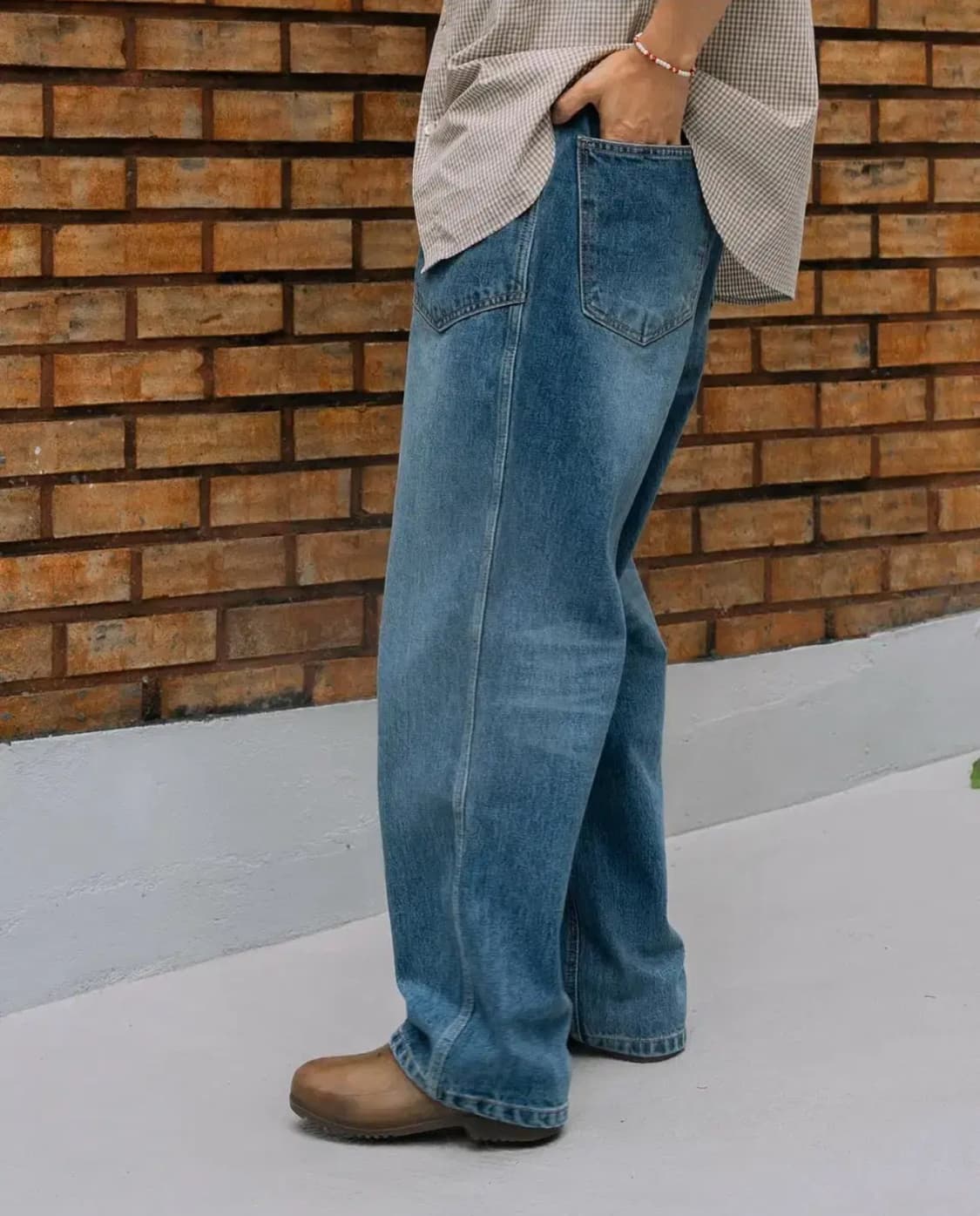 셔터 havati 익스클루시브 m35 데님 워시드 블루 색상 L 상품이미지2