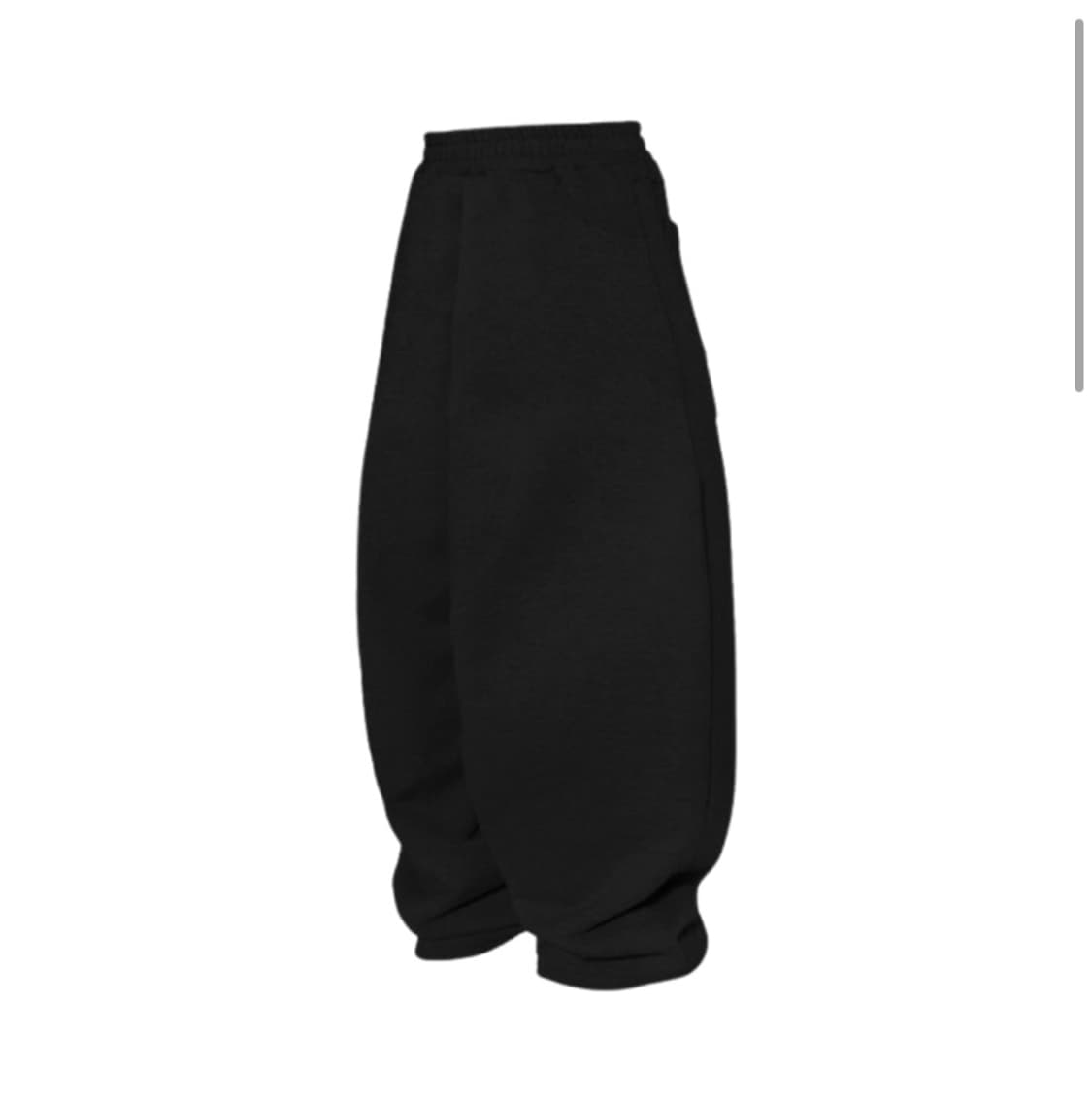 MJD 에브리데이 헤비 스웻 팬츠 블랙 상품이미지1