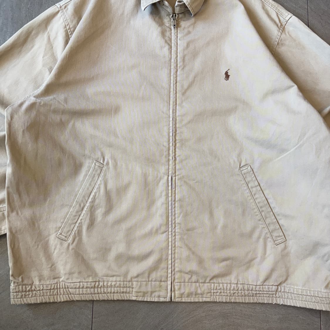 폴로 정품 베이지 스윙톱 자켓 상품이미지2
