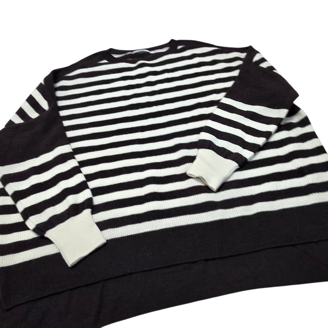 Comme Ca 꼼 카 양 모 일본 빈티지 스트라이프 니트 상품이미지3