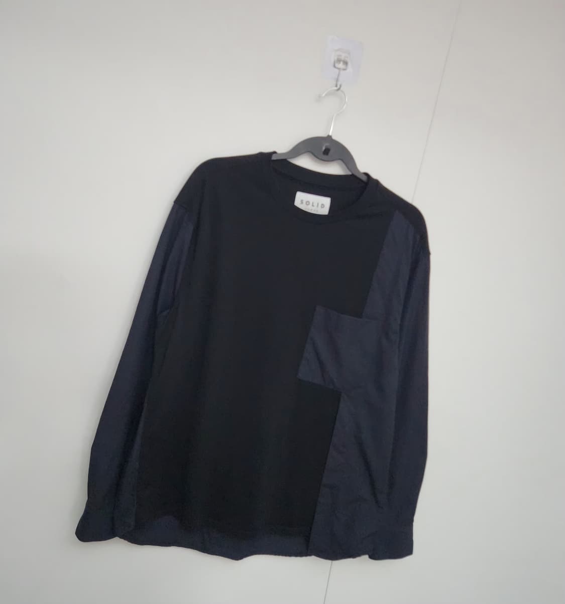 솔리드옴므 105 긴팔티 맨투맨 티셔츠 상품이미지4