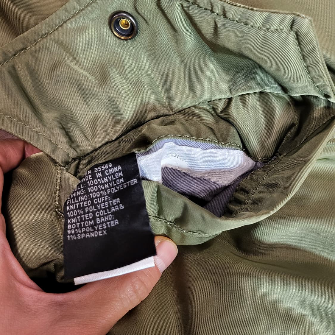 알파인더스트리 MA-1 자켓 (M) 상품이미지6