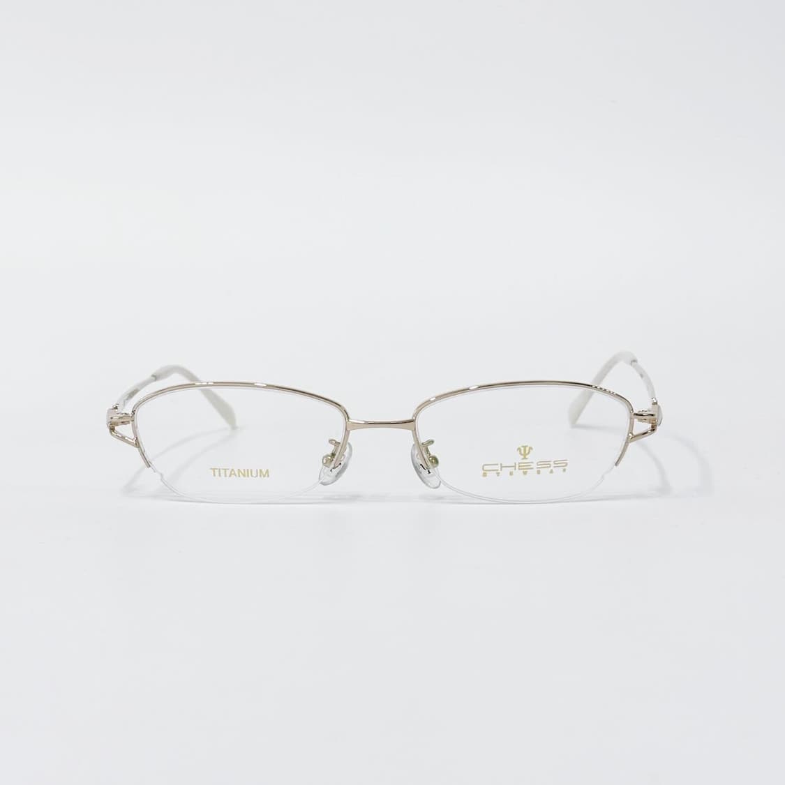 CHESS 골드 티타늄 반무테 데드스탁 빈티지안경 상품이미지2