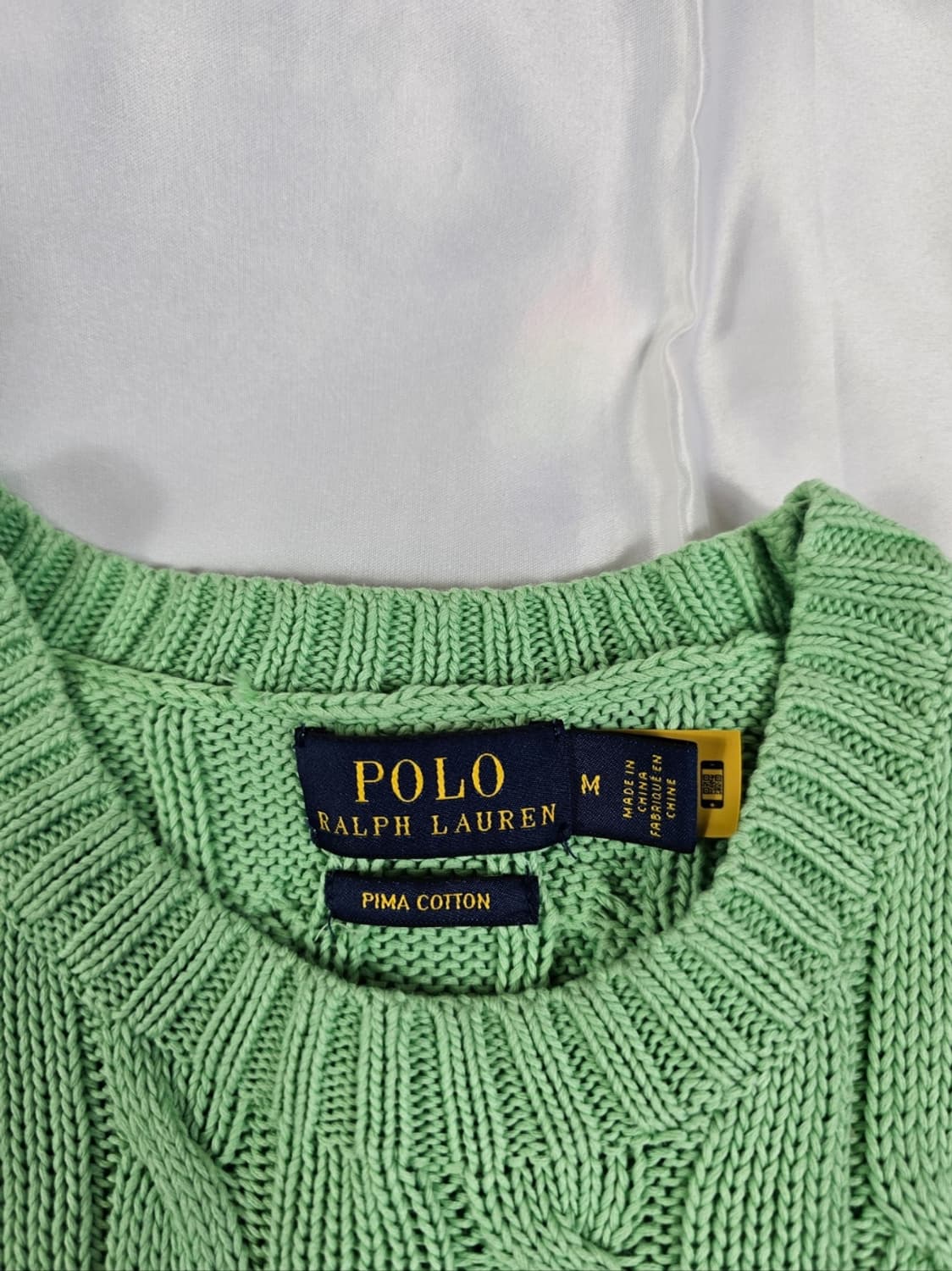 폴로케이블반팔니트 상품이미지3