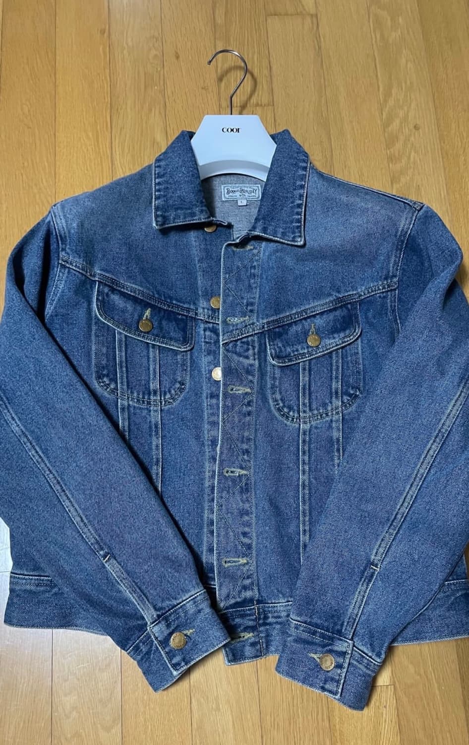 부기홀리데이 10 TRUCKER JACKET [LOT. 411] (BLU 상품이미지2