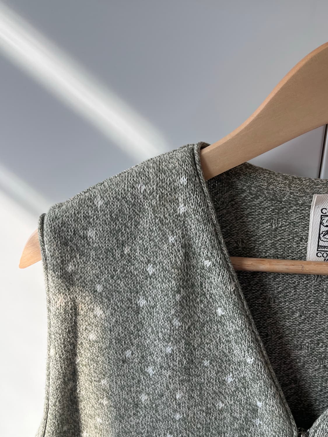 Cotton country 눈사람 니트 조끼 상품이미지10