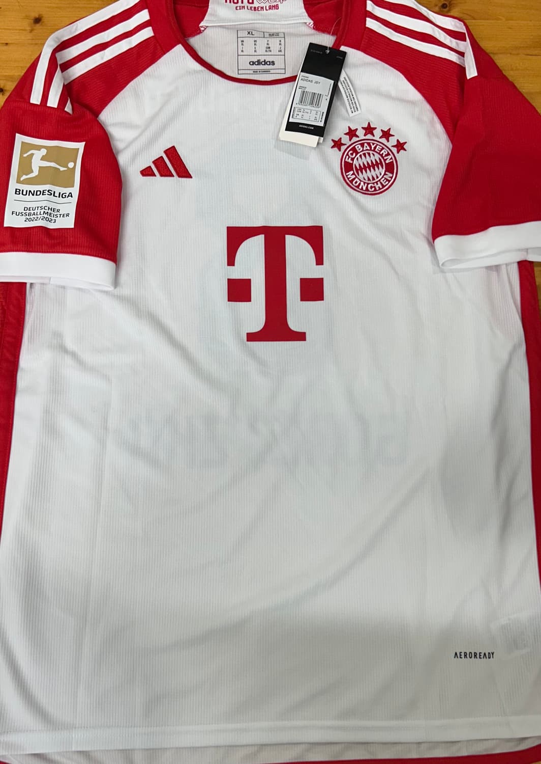 23-24 뮌헨 홈 고레츠카 유니폼 XL 상품이미지1