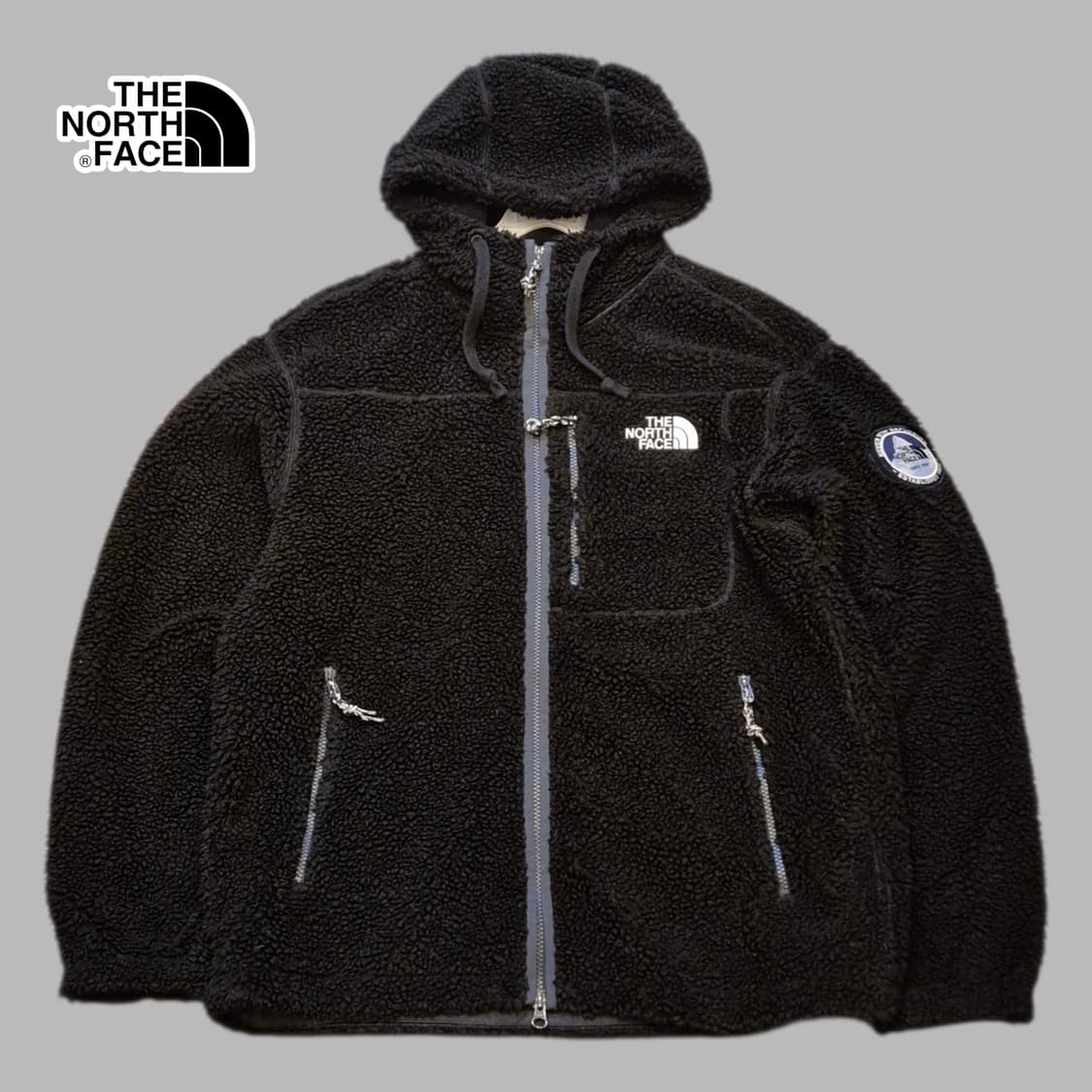 XL(착샷잇음) 노스페이스 블랙 후리스자켓  상품이미지1