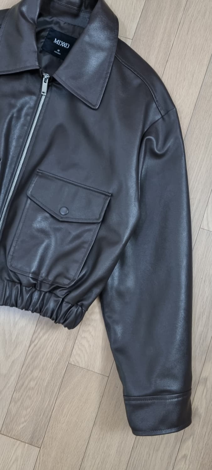 MIXXO 미쏘 페이크레더 자켓 M _ 여성 상품이미지5