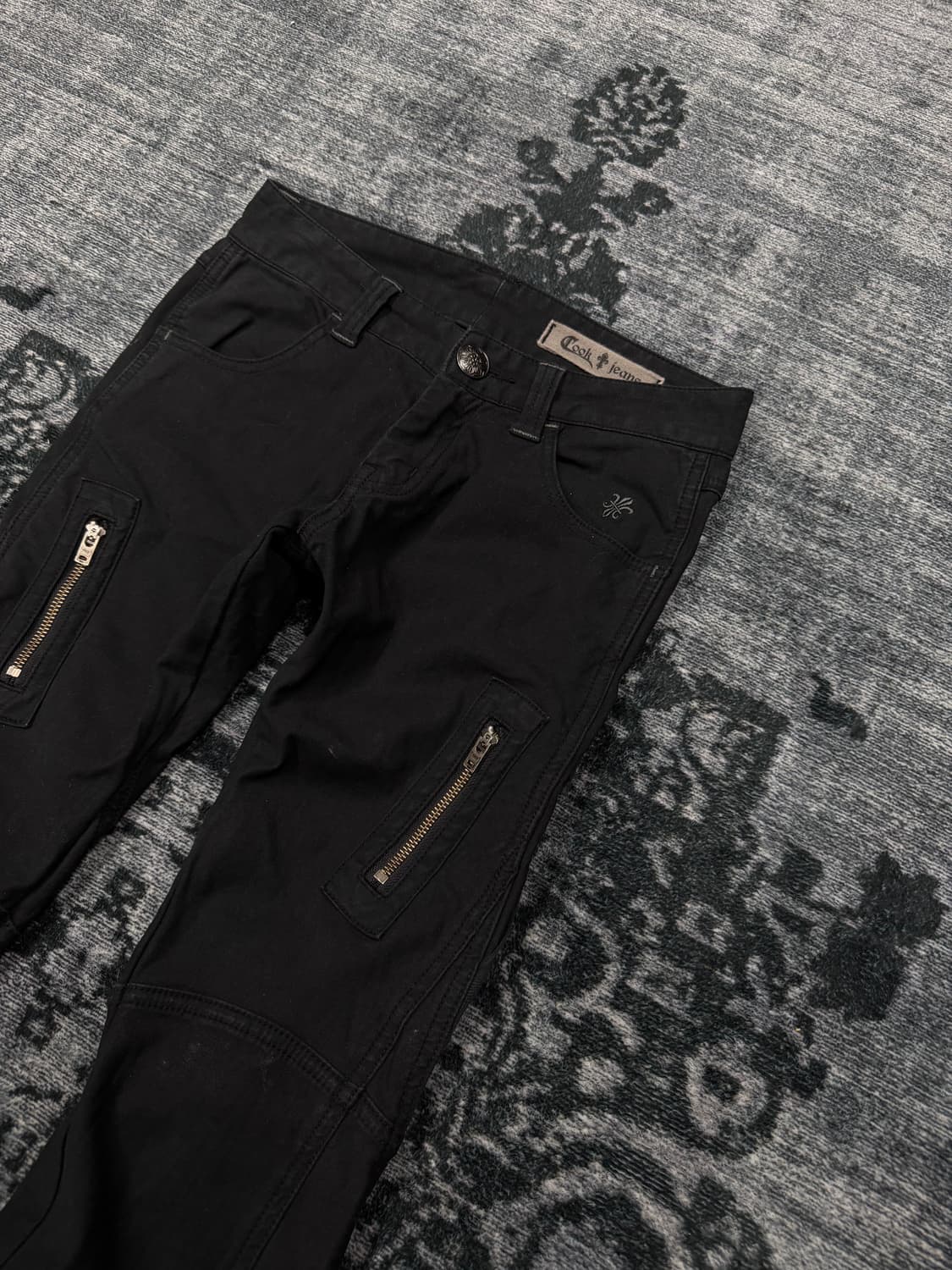 Cook jeans 00s archive lace up boots cut 상품이미지4