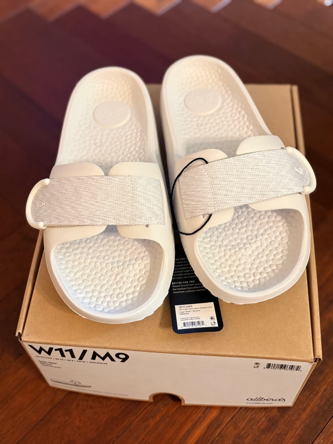 Allbirds 슈가 슬라이더 블리자드 270 상품이미지1