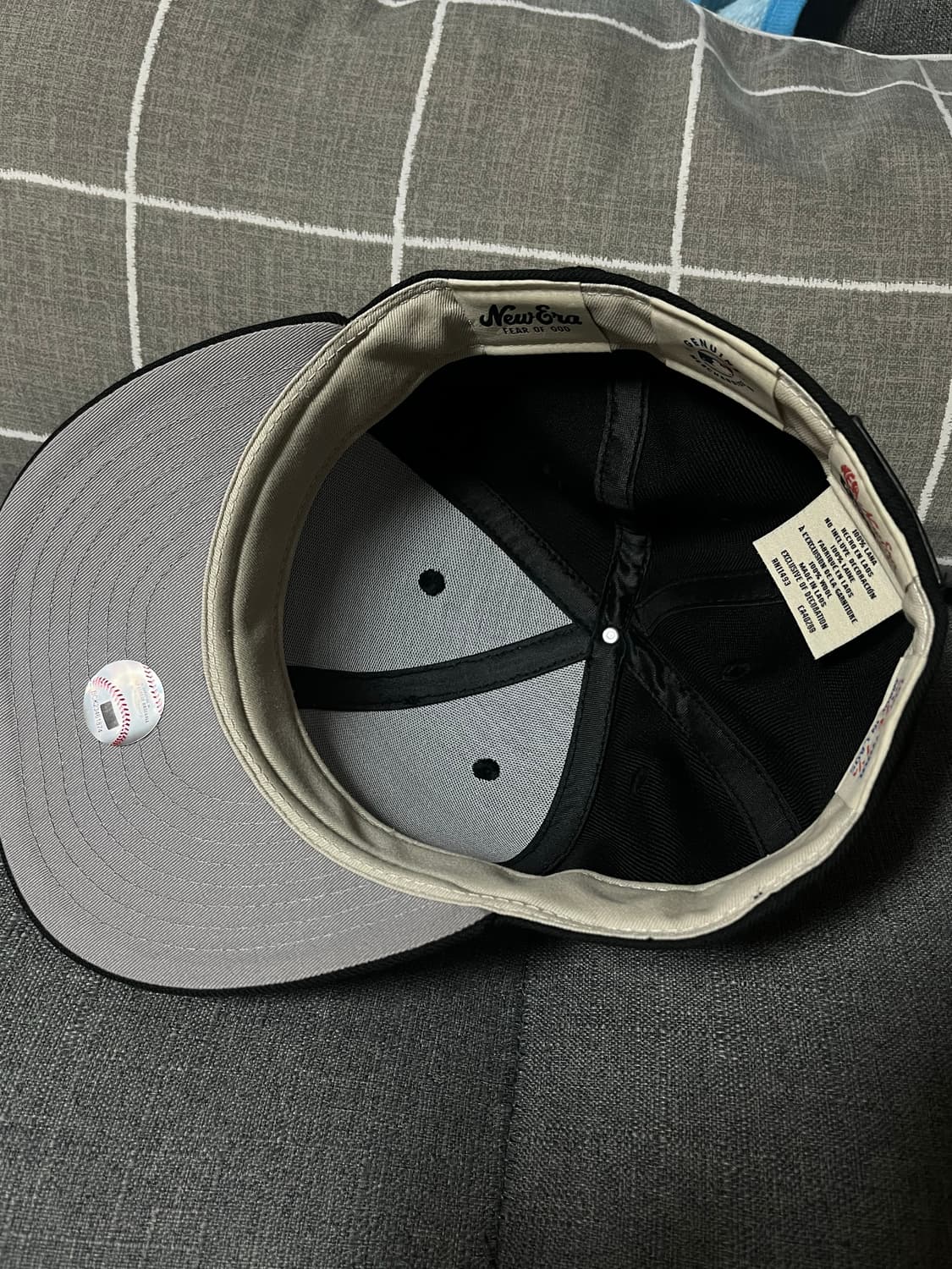 뉴에라x피어오브갓 5950 블랙 714 상품이미지2