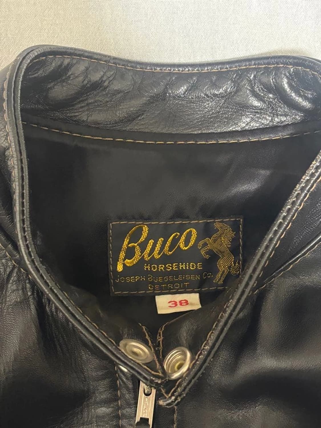 더 리얼 맥코이 부코 싱글 라이더스 가죽 자캣 상품이미지4