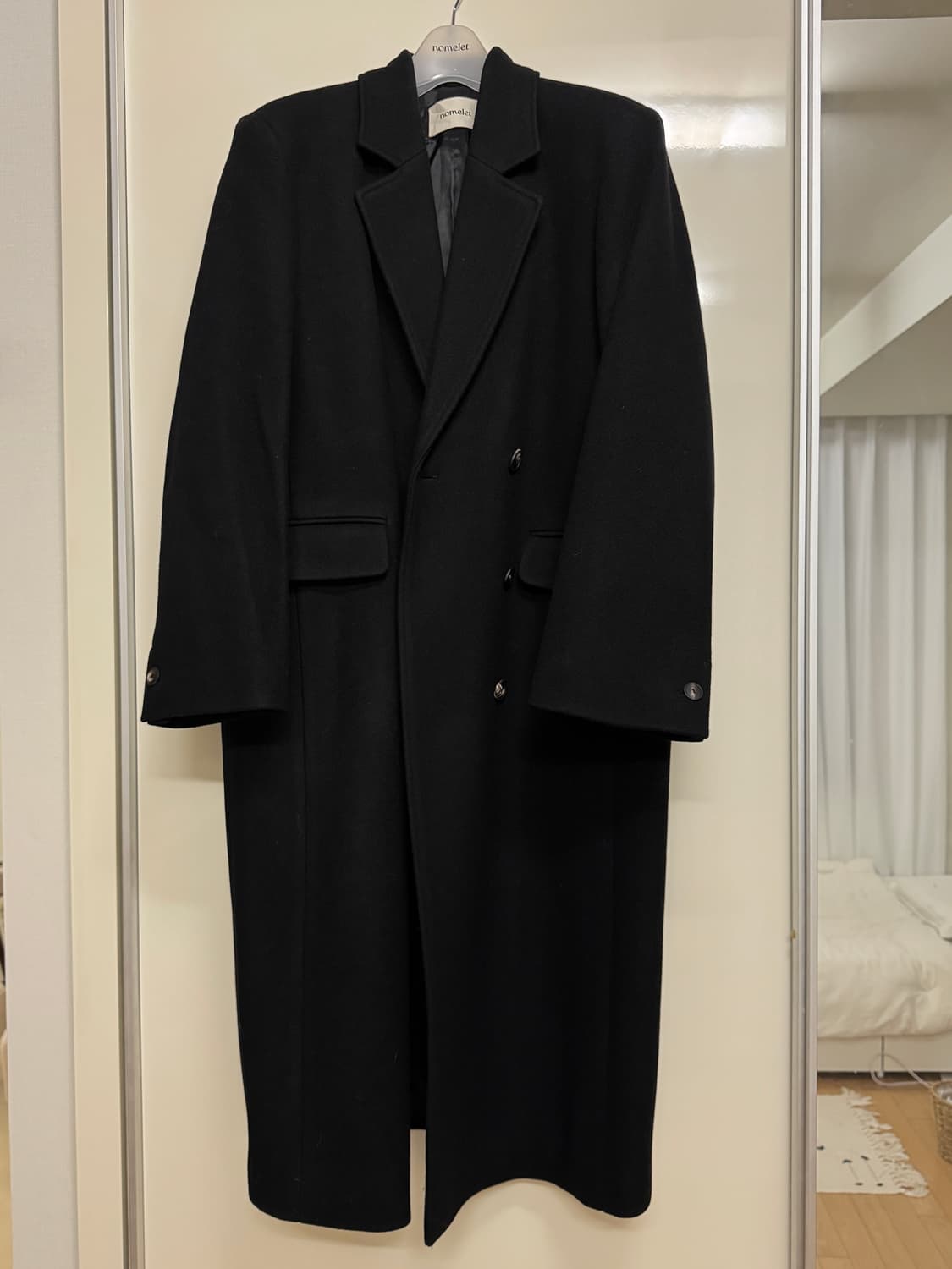 노멜렛 이자벨 테일러드 블랙코트 (1사이즈) Nomelet 상품이미지6