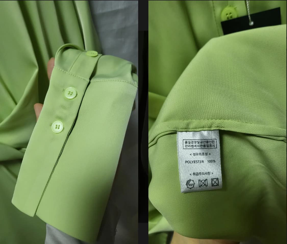 yyiam silken green dress 그린 드레이핑 원피스 상품이미지4