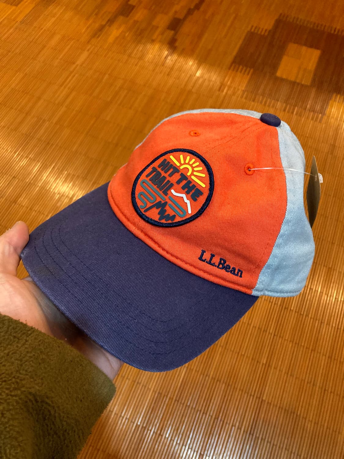 90‘s 엘엘빈 배색 6패널 캡 상품이미지1