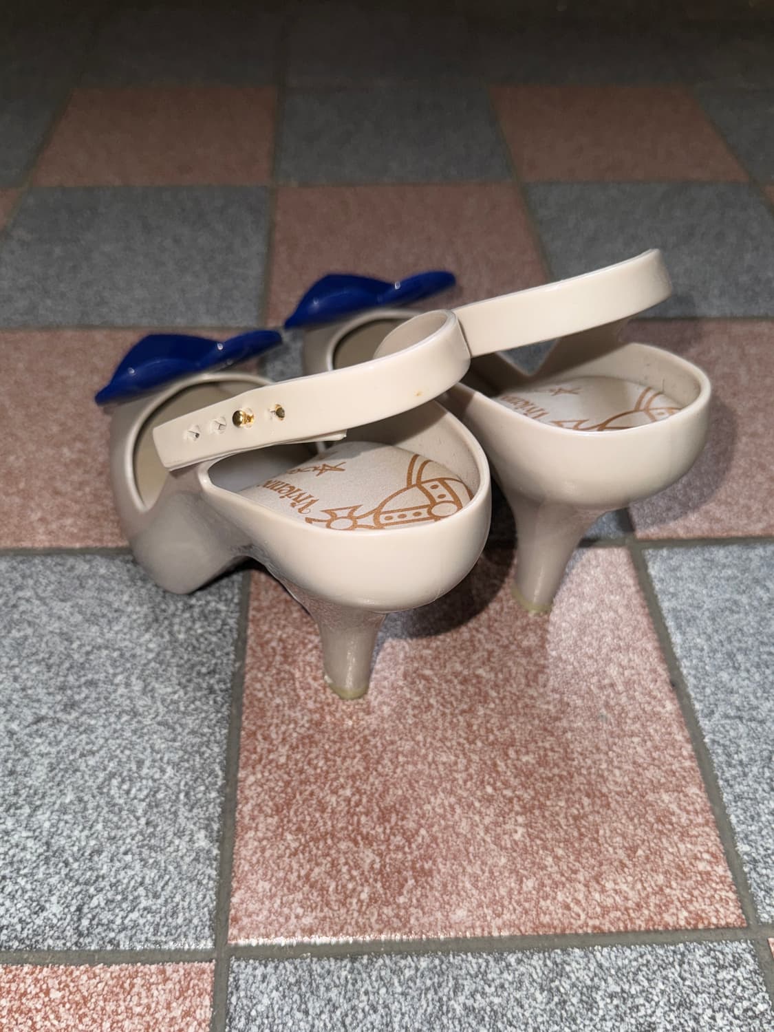 vivienne westwood X melissa blue heel 상품이미지4