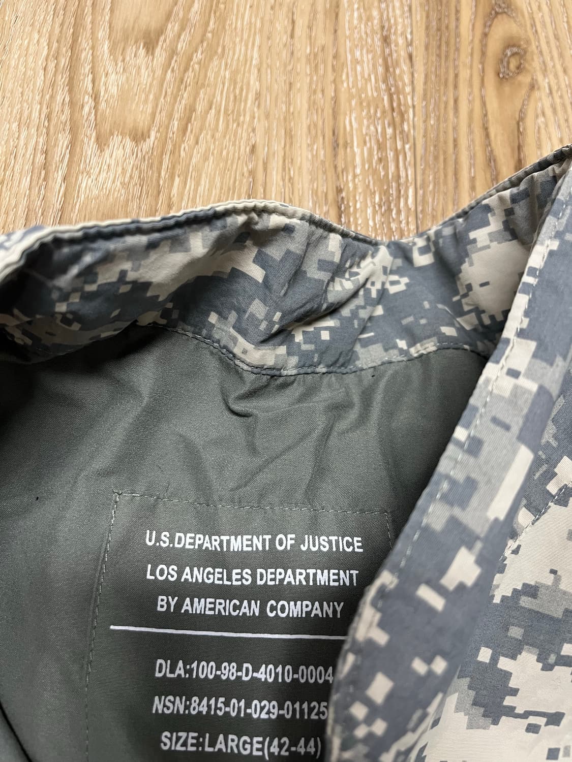 USA 택티컬 카모 베스트 L 상품이미지2