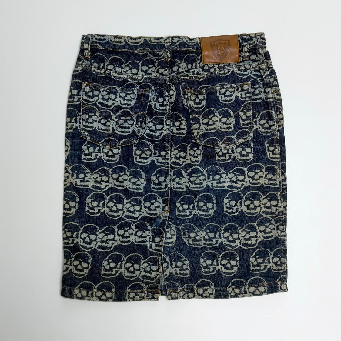 hysteric glamour 스컬 데님 스커트  상품이미지3