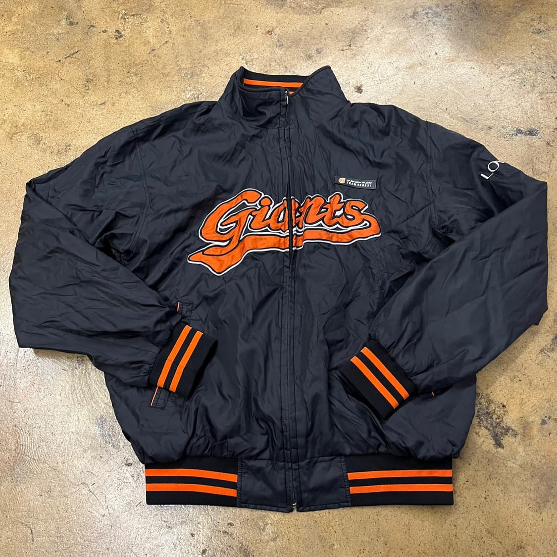 [95] 롯데 자이언츠 바람막이 점퍼 블랙 b18 상품이미지2