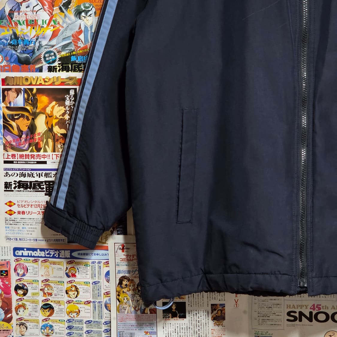 00S 푸마 올드스쿨 누빔 바람막이 점퍼 상품이미지5