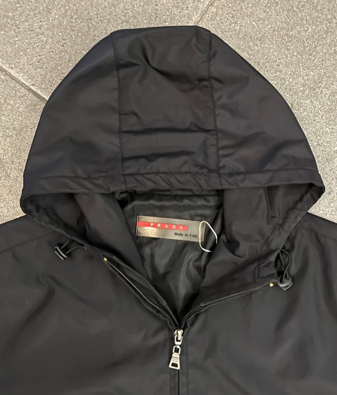 [프라다/스포츠] 윈드브레이커 후디드 자켓 / L 상품이미지2