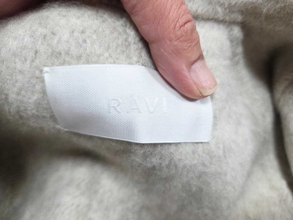 라비(RAVI) 핸드메이드 벨티드 울코트 프리사이즈 새상품 상품이미지7