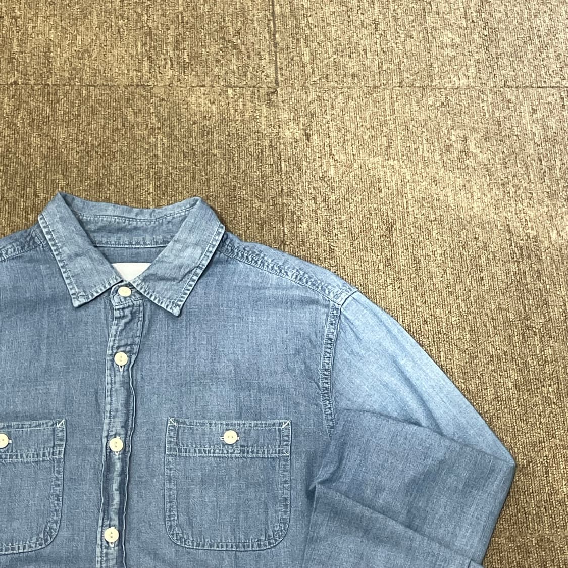 (M) American Eagle 아메리칸 이글 빈티지 데님 셔츠 상품이미지2