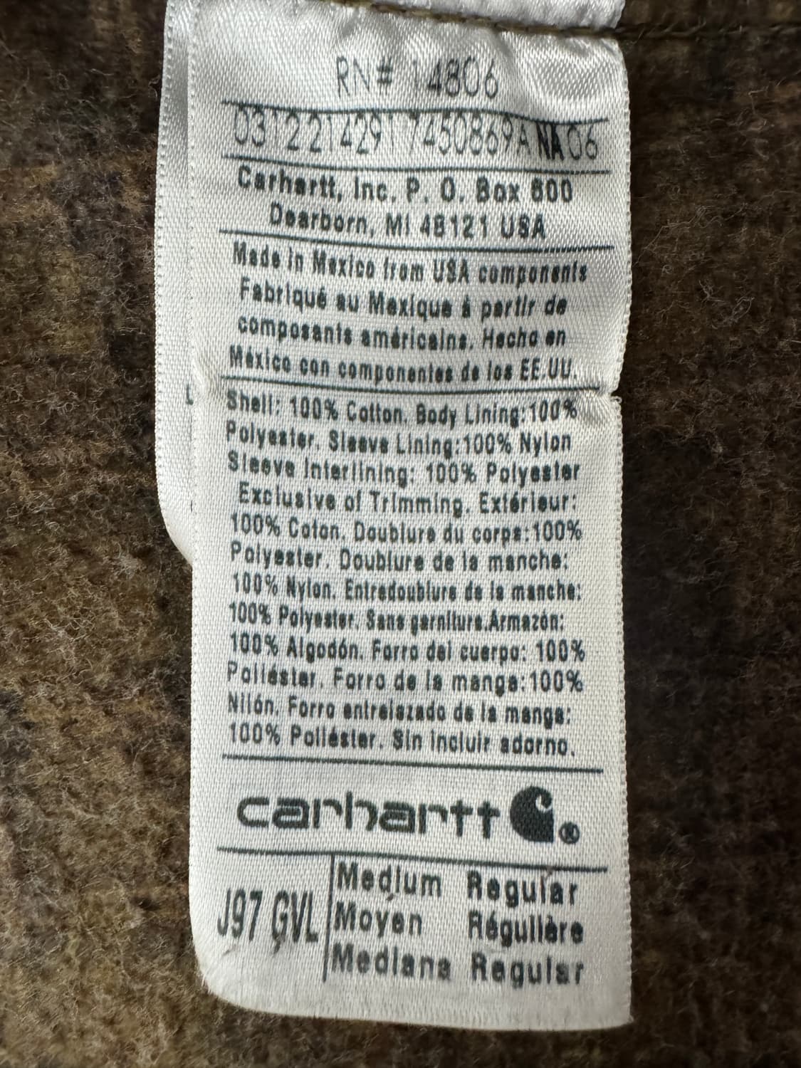 디트로이트 자켓 j97 gvl 그래블 상품이미지5