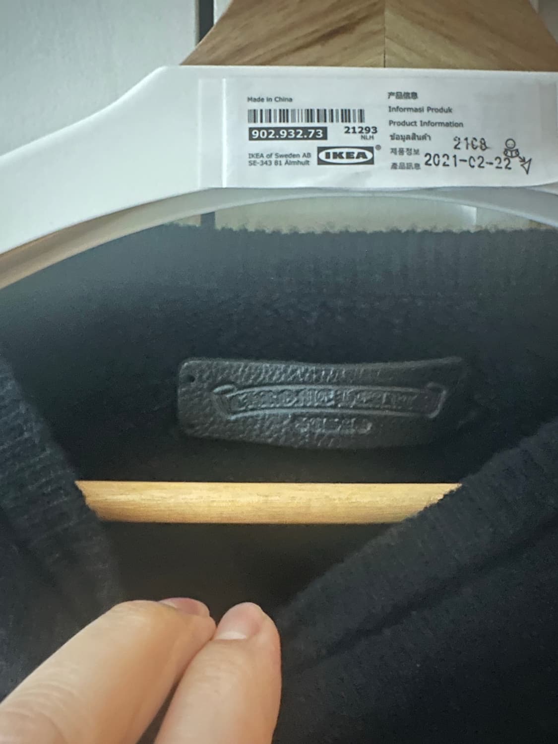 크롬하츠 캐시미어 크루넥 니트 상품이미지4