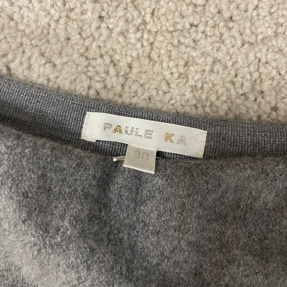 vintage Paule Ka wool frill mini skirt 상품이미지8