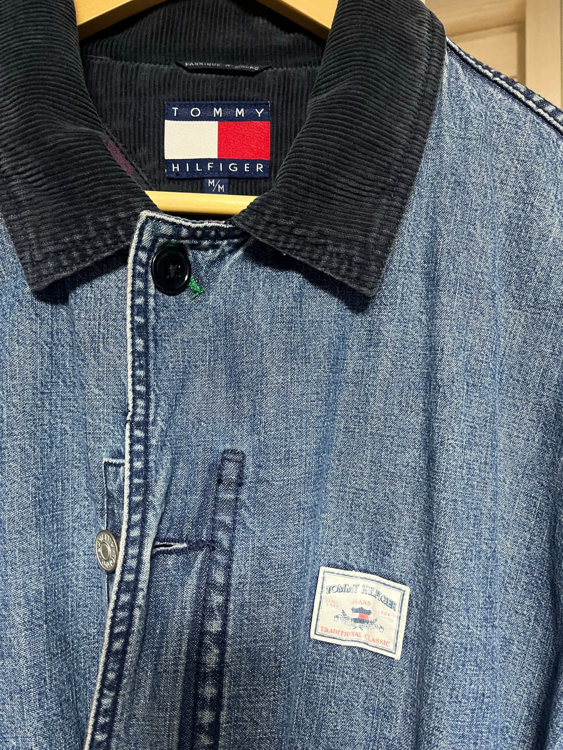 빈티지 타미 청자켓 판매 합니다 상품이미지2