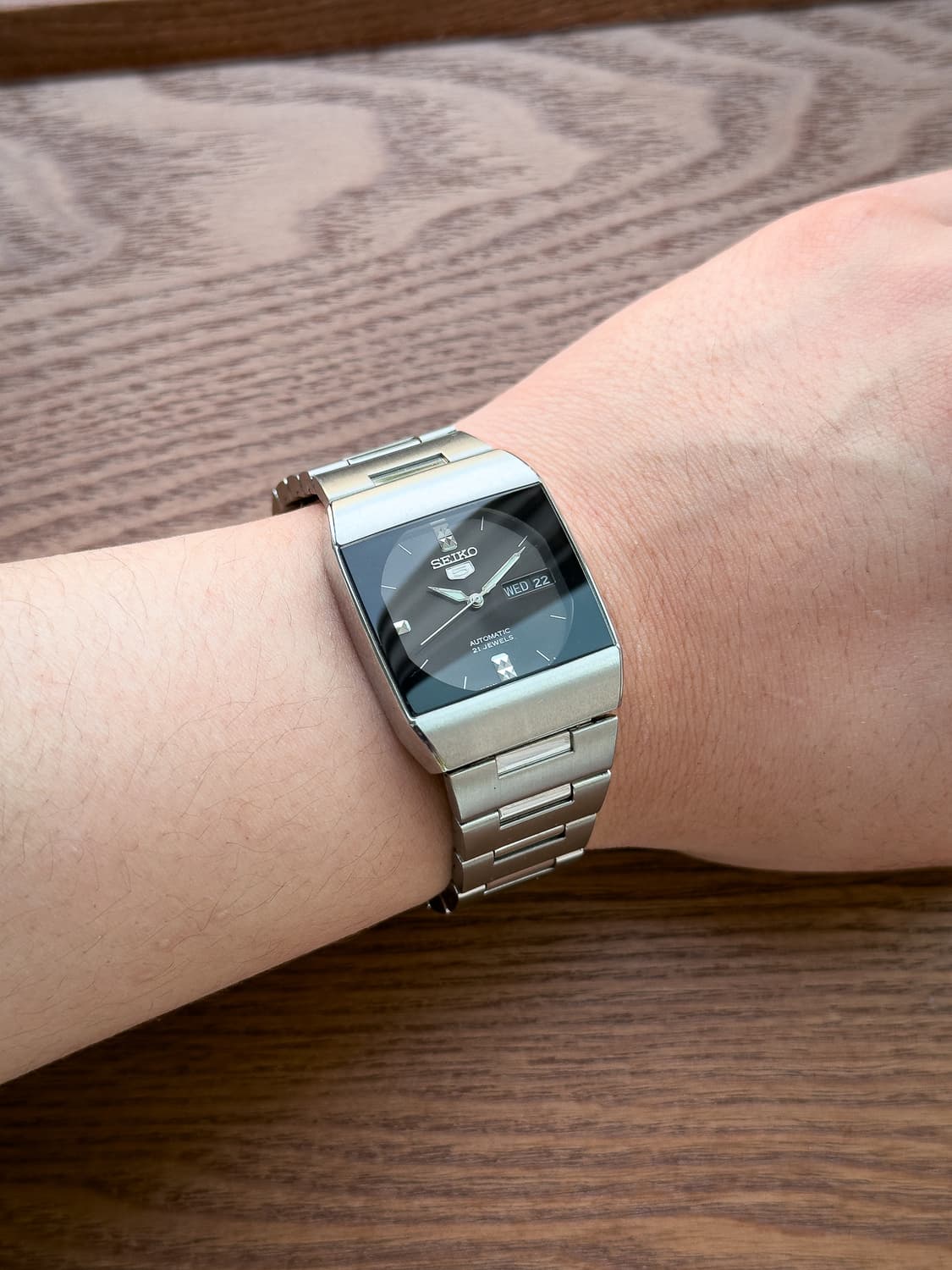 [희귀] 세이코 5 블랙 TV스크린 - 오토매틱 21석 (Squar 상품이미지2