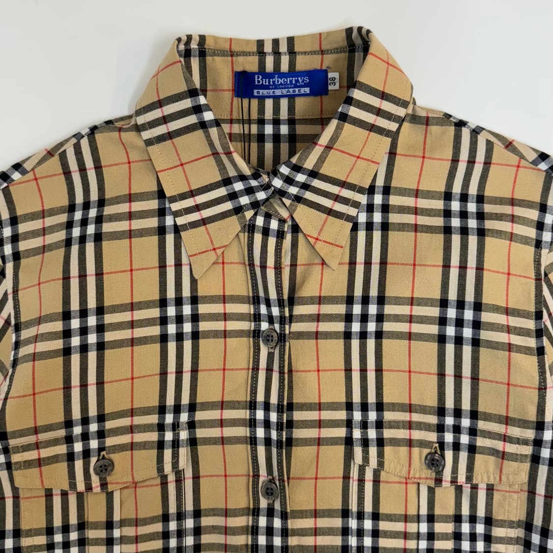 버버리 체크 셔츠  상품이미지3