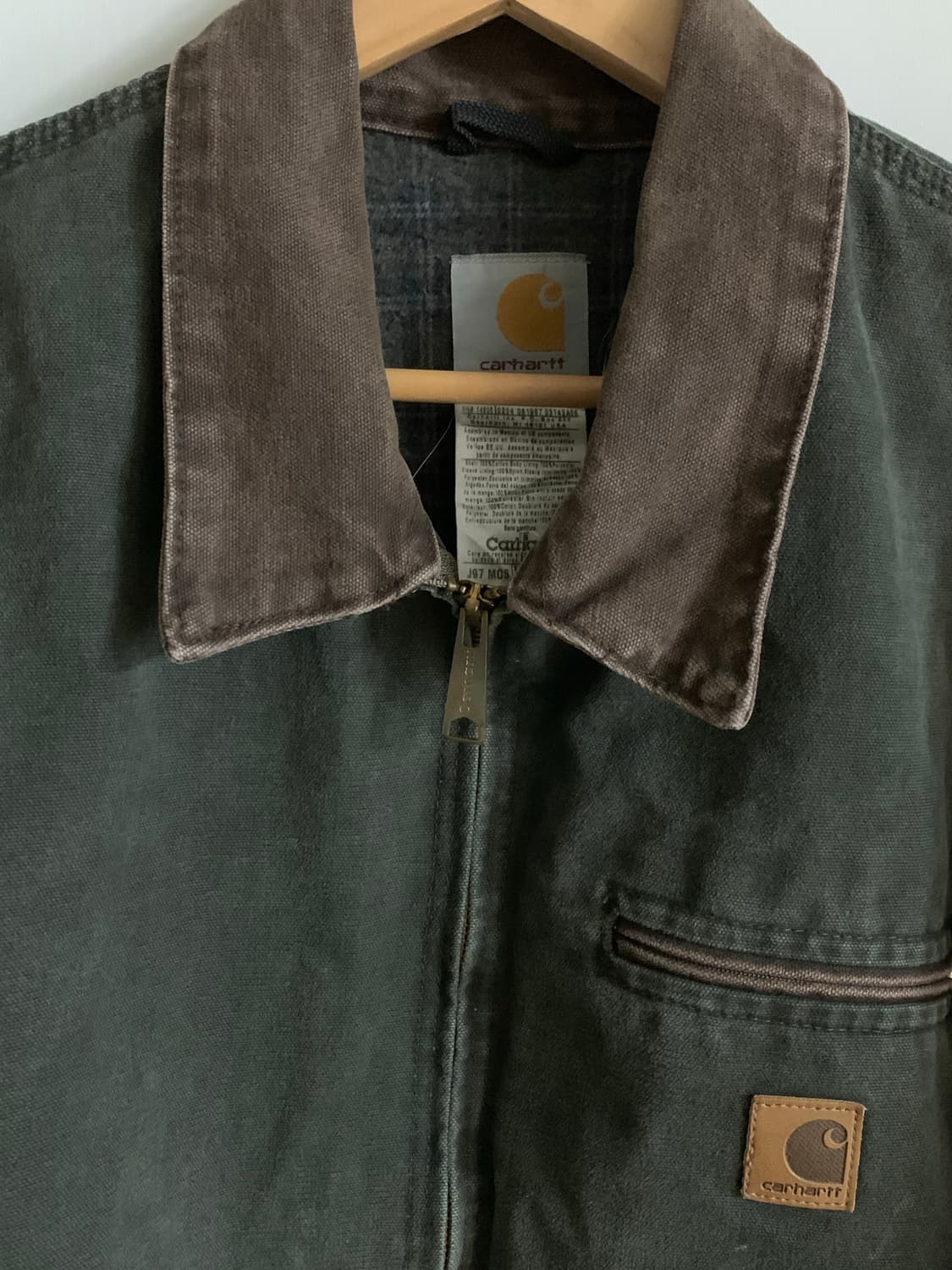 칼하트 디트로이트 J97 MOS 2XL 모스그린 상품이미지4