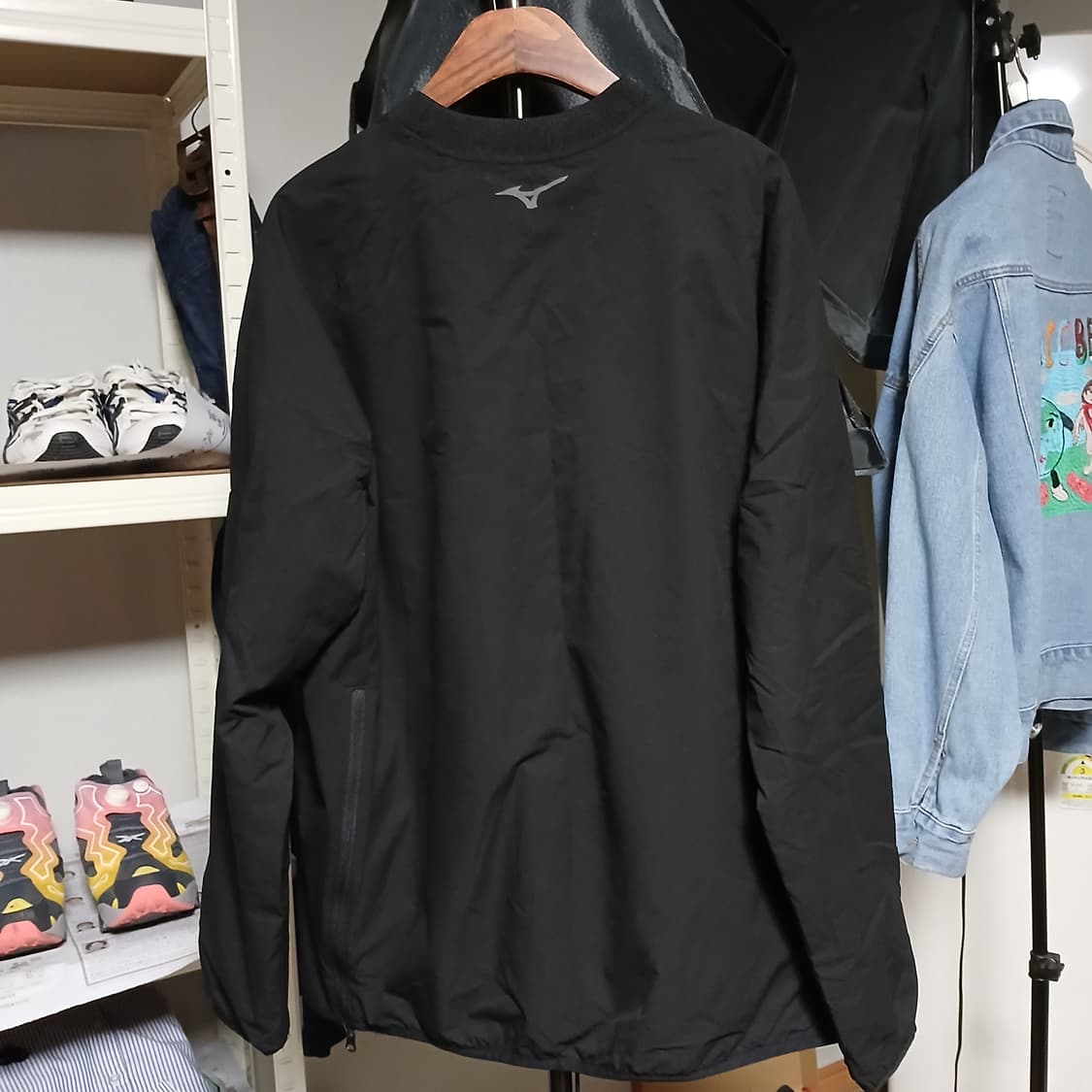 Mizuno 미즈노 양면 후리스 웜업 맨투맨 상품이미지7