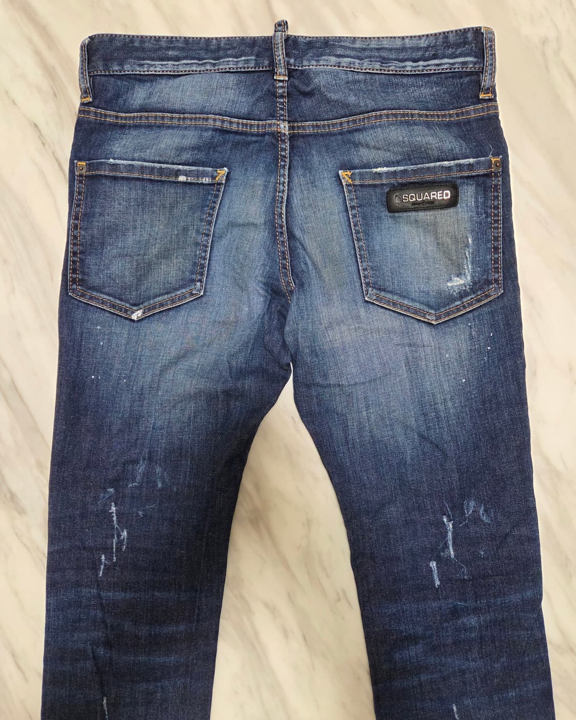 디스퀘어드 루키 레더 패치 데님팬츠 상품이미지7