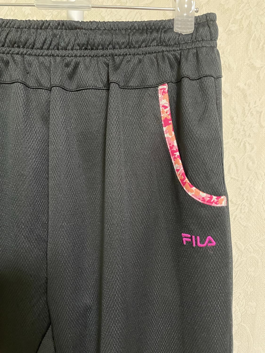 FILA 플라워 포인트 7부 트레이닝 팬츠 상품이미지5