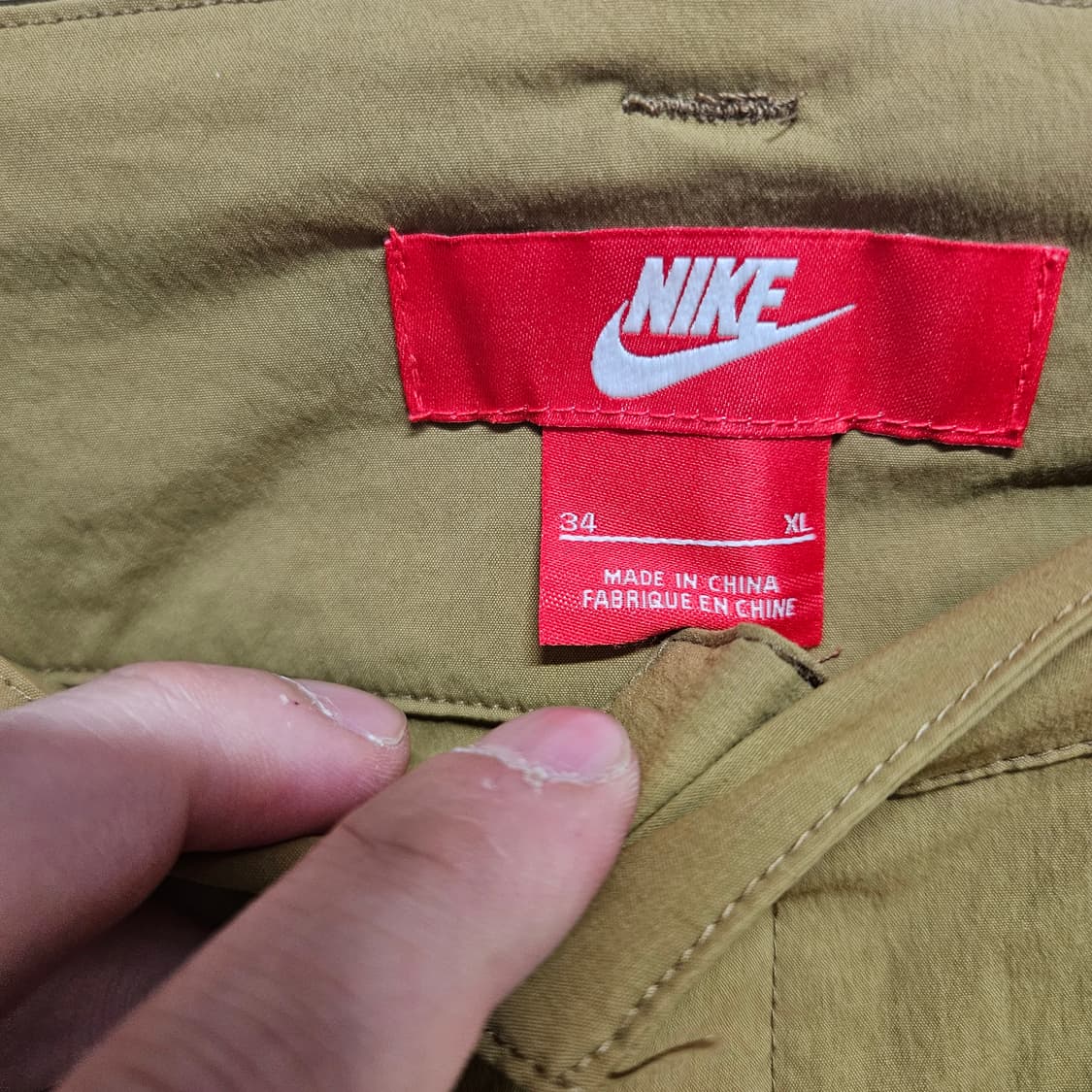나이키 우븐 밴딩 반바지 34 상품이미지3
