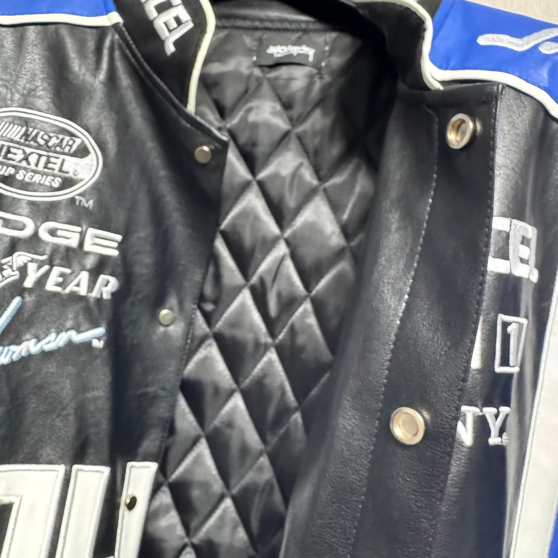 JH Dseigns 레더 레이싱가죽 자켓 상품이미지7