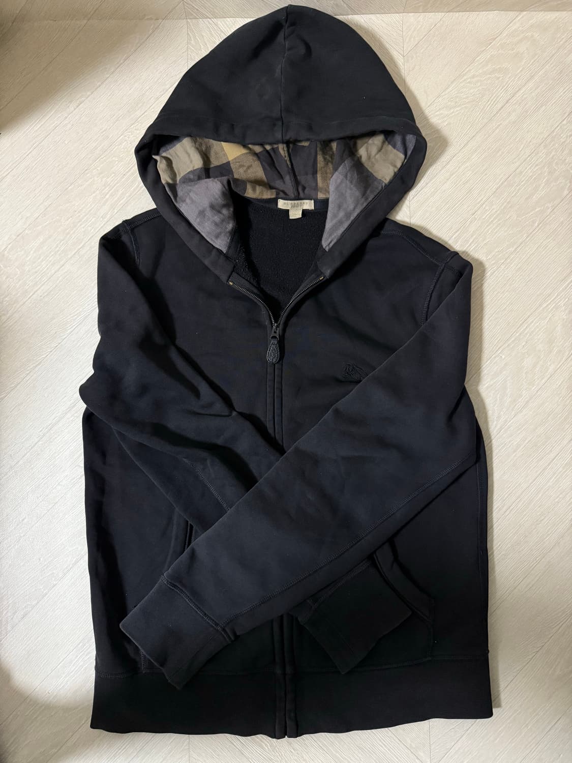 버버리 후드 집업 M 상품이미지1