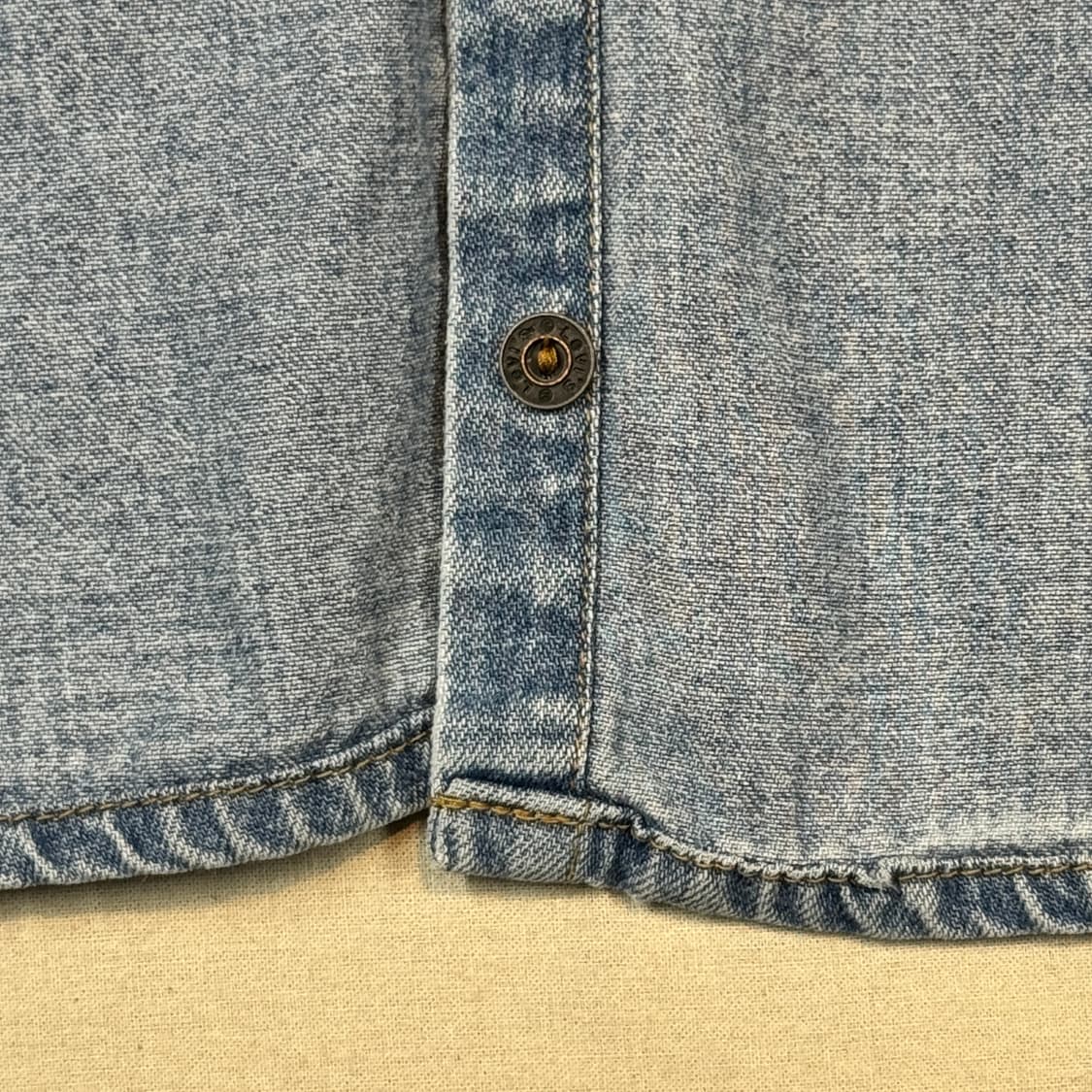 L) 리바이스 투포켓 워크 데님 셔츠 자켓 메탈 버튼 L84 상품이미지5