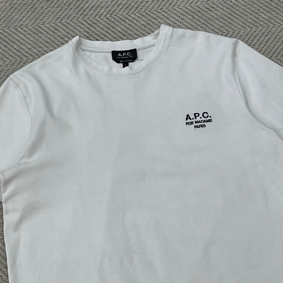 아페쎄 로고 반팔티셔츠 r3422 상품이미지3