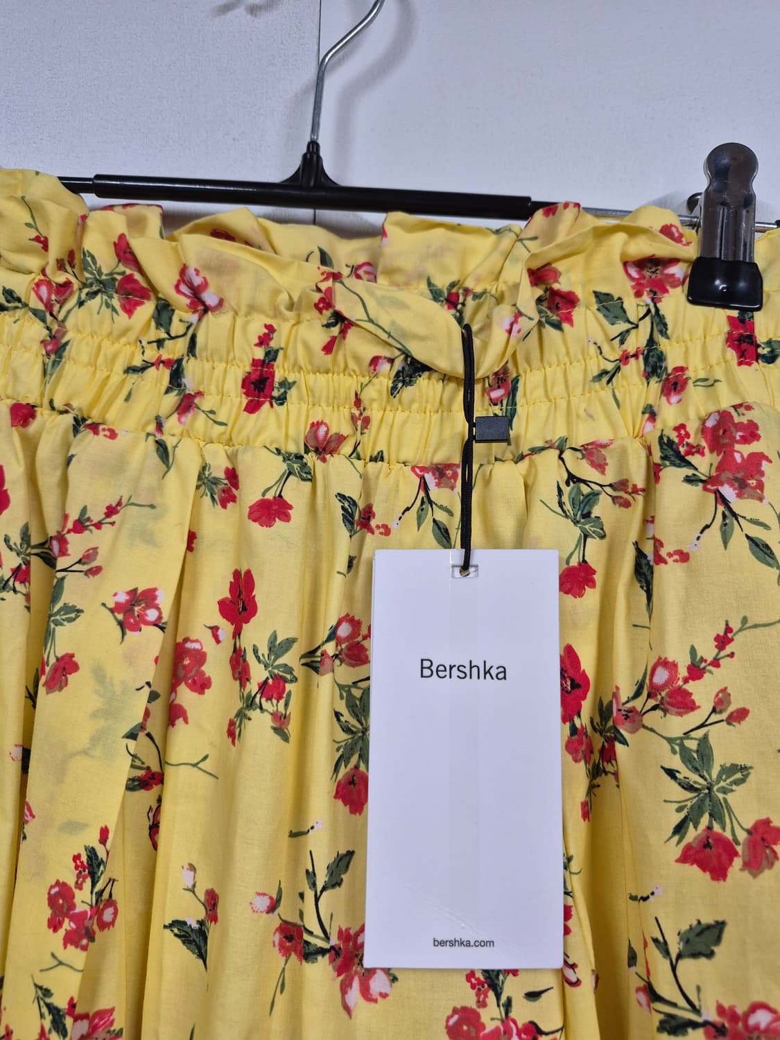 택 노랑 플라워 스커트 상품이미지3