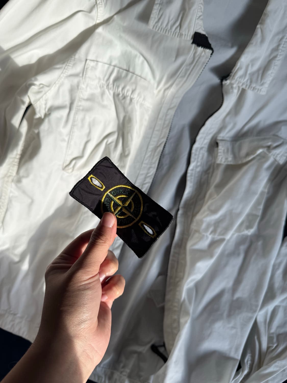 백화점 스톤아일랜드 화이트 자켓 상품이미지4